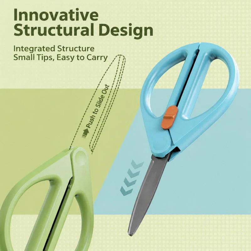 Retractable Sliding Safety Scissors