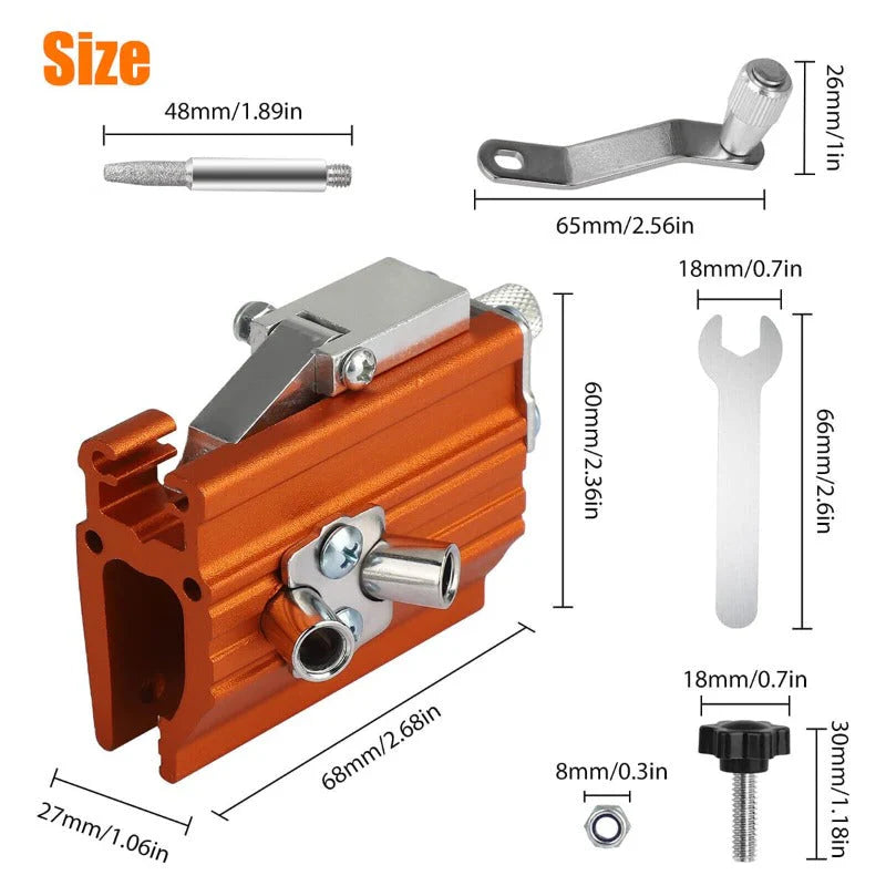 Precision Chainsaw Sharpening Jig