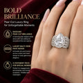 Radiant Pear Cut Band