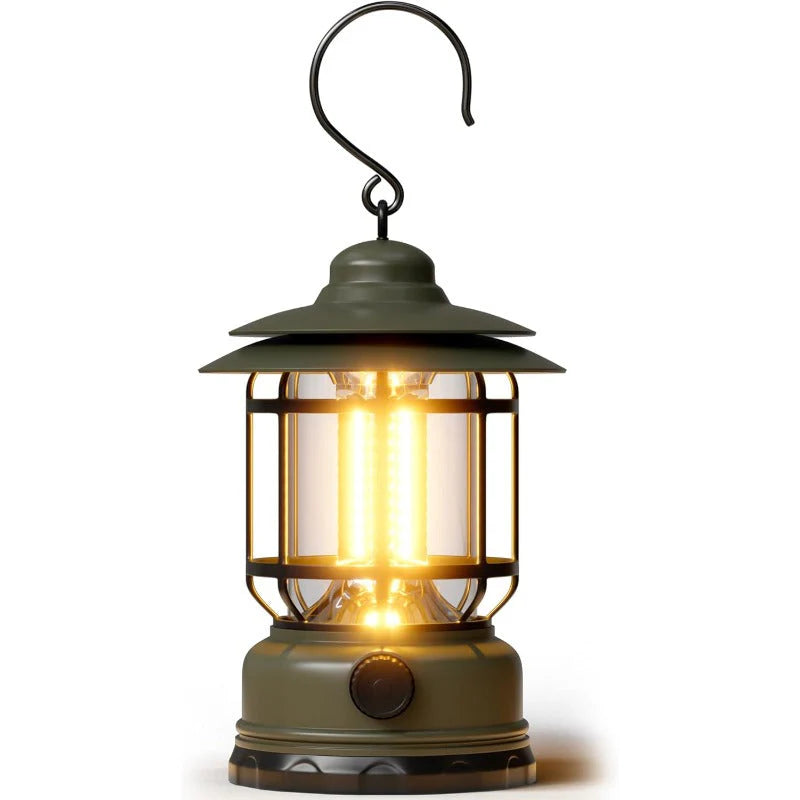 Rechargeable Retro LED Camping Lantern