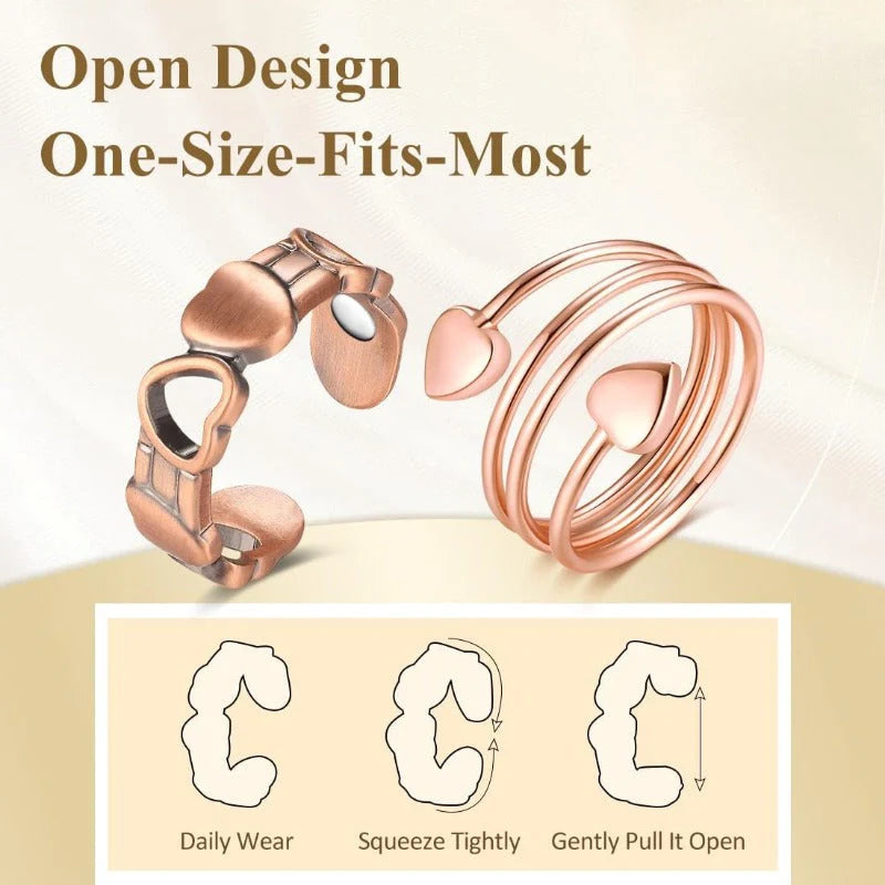 Pure Copper Magnetic Wellness Ring